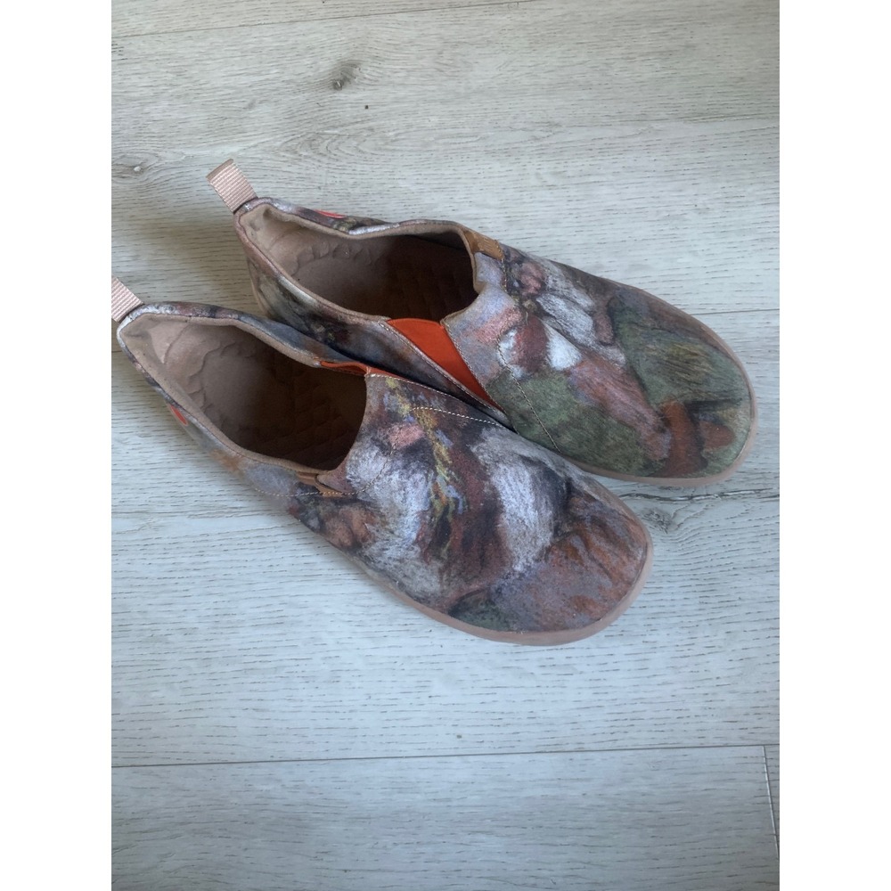 UIN Women's Slip-On Loafers: Edgar Degas Ukrainian Dancers Art Painted Sneakers
